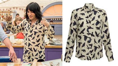 noel fielding bake off shirts.